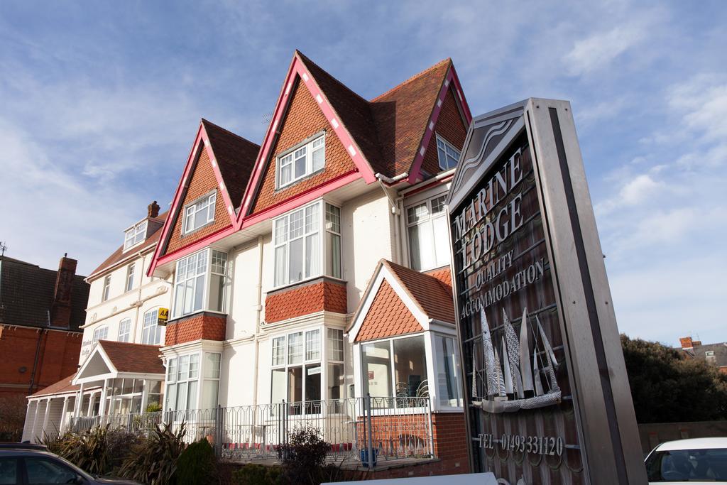 Marine Lodge Great Yarmouth Exteriör bild